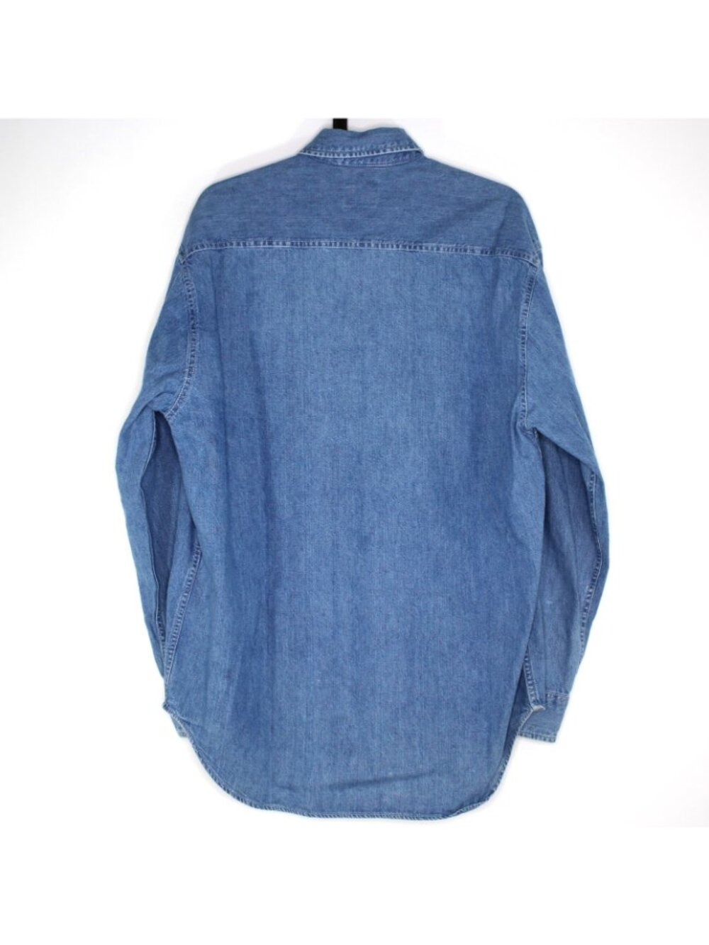 Vintage GAP Mens Small Pocket Denim Button Up Shirt O1011 - Picture 4 of 4